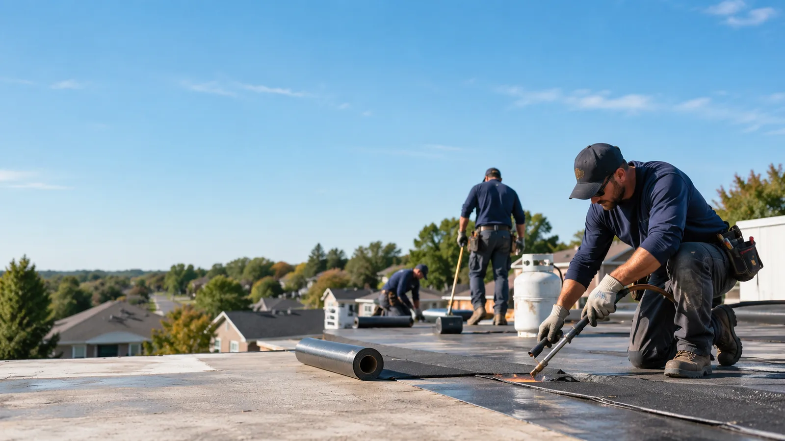 Flat Roof Leak Repair providers in Collinsville, OK